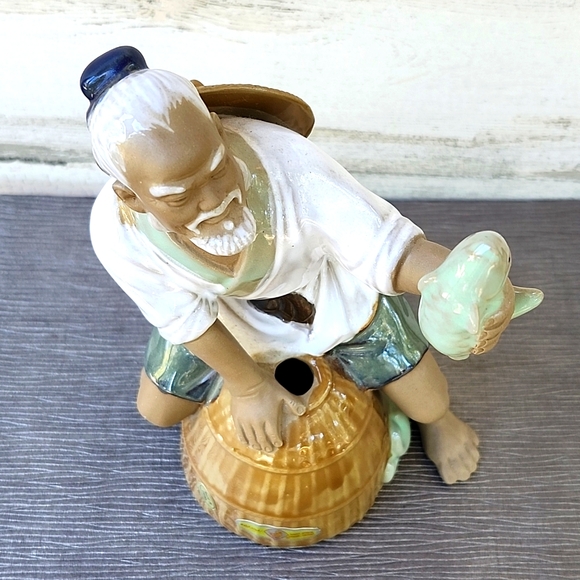 CHINESE SHIWAN MUDMAN FIGURE - Picture 5 of 8